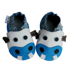 3d hippo blue